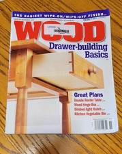 Better Homes Gardens Wood Magazine Issue 264 November 2019 Drawer-building