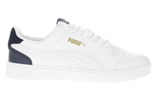 Puma Shuffle Mens Trainers Classic Retro Puma Court Trainers Sneakers White