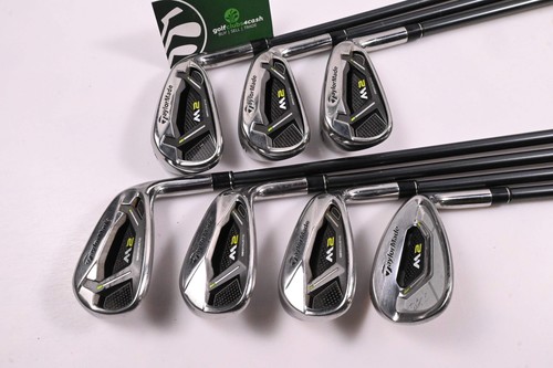 Taylormade M2 2019 Irons / 5-PW+SW / Senior Flex Taylormade Reax 55 Shafts - Picture 2 of 7