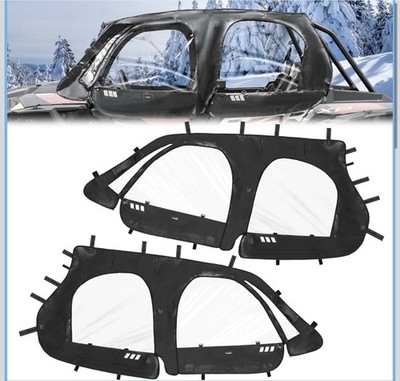 StarknightMT Cab Enclosure For RZR XP4 1000 2014-2023, Upgraded Zipper Soft Uppe