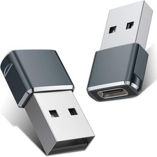 2-4 PACK USB C 3.1 Type C Female to USB 3.0 Type A Male Port Converter Adapter