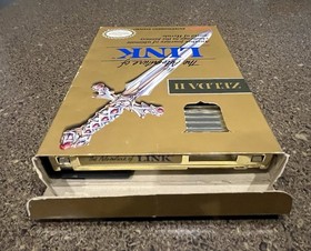 Zelda II: The Adventure of Link (Nintendo NES, 1988) CIB Oval SOQ Tested