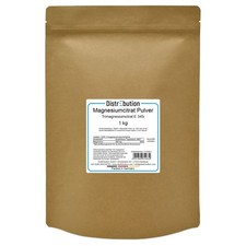 Magnesiumcitrat Pulver | 100g-25kg Trimagnesiumcitrat | Hohe Bioverfügbarkeit