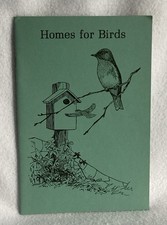 Homes for Birds Conservation Bulletin 14 1979 Nesting Birdhouse Wildlife PB VTG