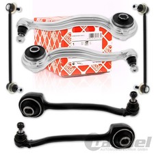 4x FEBI QUERLENKER + KOPPELSTANGE VORNE f&uuml;r MERCEDES W203 S203 CL203 CLK W209