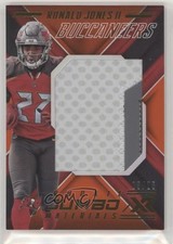 2018 Panini XR Rookie Jumbo Materials Orange 5/25 Ronald Jones II #RJM-14 fm0