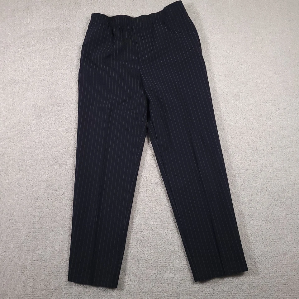 Pantalones De Colección Levi Strauss & Co Curvos Para Mujer Talla 8P Azul Rayas EE. UU. Foto 2 de 4