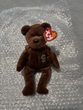 Ty Beanie Baby Babies Billionaire Bear. Very rare