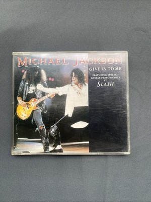 CD Michael Jackson Give in to me Guitar by Slash