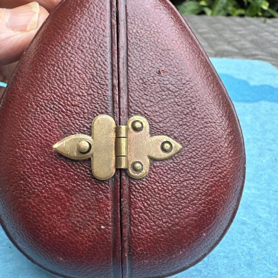 RARE ANTIQUE 19th C CASED C.W. DIXEY BAROMETER,THERMOMETER,COMPASS POCKET/TABLE - Image 4 of 4