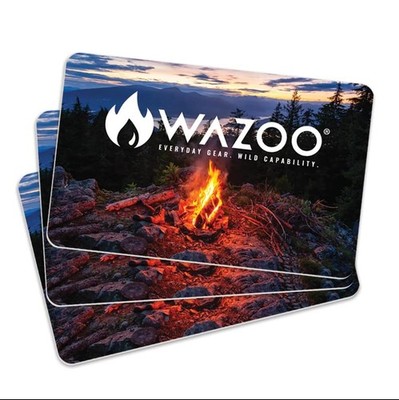 Wazoo FireCard - Lightweight & Portable Fire Starter Tinder, 1-Pack, White