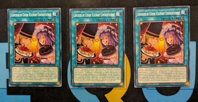 AGOV-DE064 Concours de Cuisine (Kulinarische Konfrontation) x3 Common YuGiOh Playset