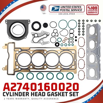 Cylinder Head Gasket Kit Fit For Mercedes-Benz C250 E200 253 W212 M274.920 2.0
