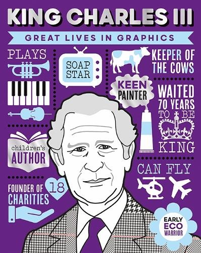 Great Lives in Graphics: King Charles III - 9781787081871