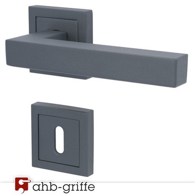 Südmetall Türgriff Galina II Square-R Top Speed  Kl.3 Lack anthrazit Struktur BB