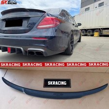 Forged/Carbon Fiber Rear Spoiler Wing Fits Mercedes Benz E63 AMG W213 2018-2020