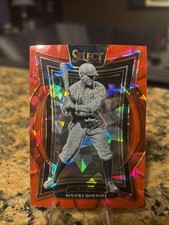 2025 Panini Select #9 Red Cracked Ice Prizm Rogers Hornsby 240/299