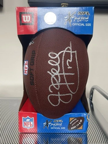 RARE Buffalo Bills signed Collectible Football Jim Kelly Autographed