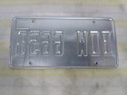 Michigan License Plate BDW 6658 White Blue  — photo 2