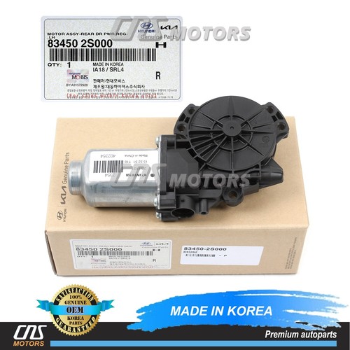 ⭐GENUINE⭐ Power Window Motor REAR LEFT for 20102017 Hyundai Tucson