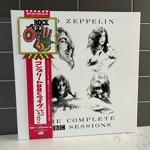 Led Zeppelin - The Complete BBC Sessions JAPAN 5LP BOX RARE DELUXE LTD EDITION