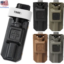 Tactical Molle Tourniquet TQ Holder Duty Belt CAT Tourniquets Rigid Case Holster