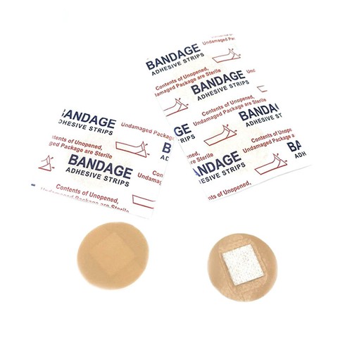 100pcs Mini Waterproof Breathable Band Aid Small Wound Patch Hemostasis Banda Hc - Picture 4 of 12