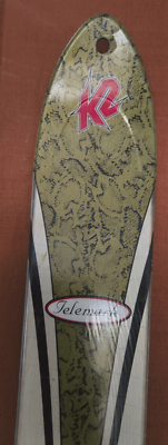 K2 WORLD PISTE TELEMARK 188CM SKIS with bindings | eBay
