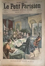 The Small Parisian 1902 No. 698 Treats of Peace Choose Ytransvaal - Party