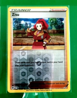 Zisu 2022 Pokemon Trainer Supporter Collectible Card No. 159/189