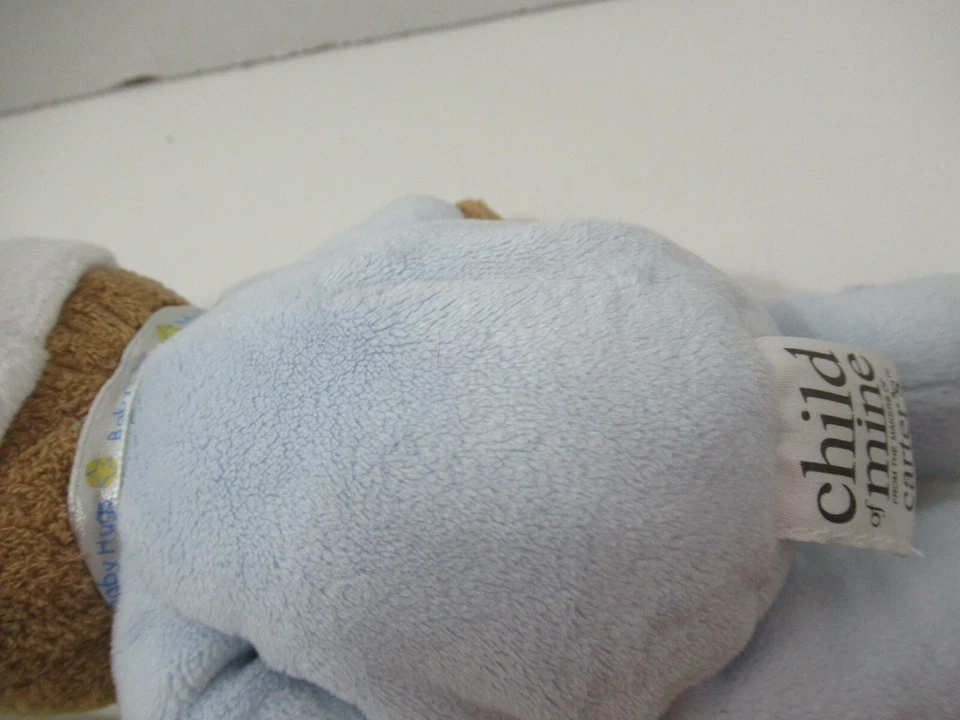 Carters Child Of Mine Peluche Marrón Sonajero Oso Abrazos Azul Pjs Sombrero Zapatillas Foto 4 de 4