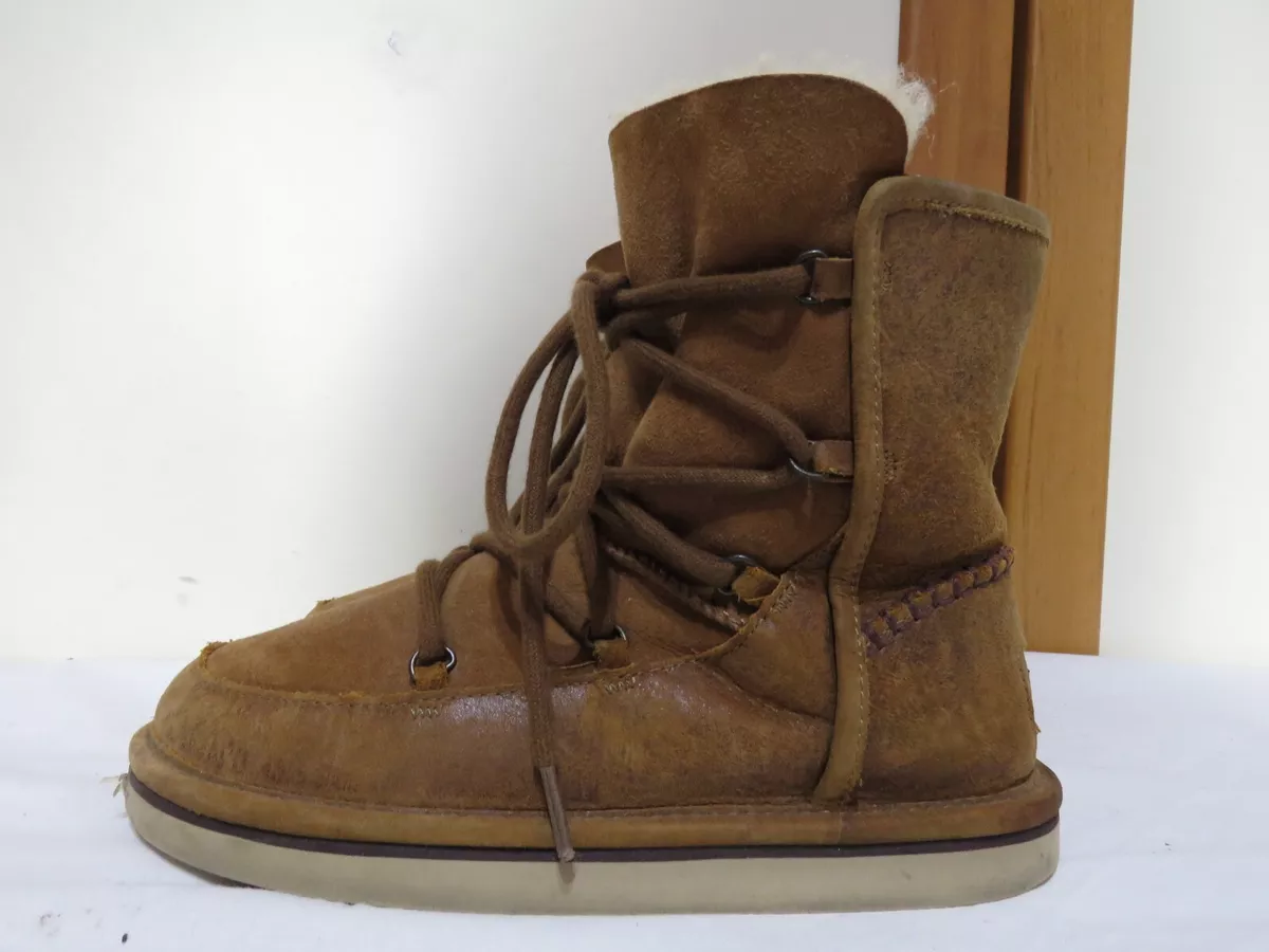 Ugg lodge shop boots chestnut