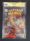 CAPTAIN MARVEL #15 CGC 8.0 SIGNATURE SERIES - STAN LEE SIGNE