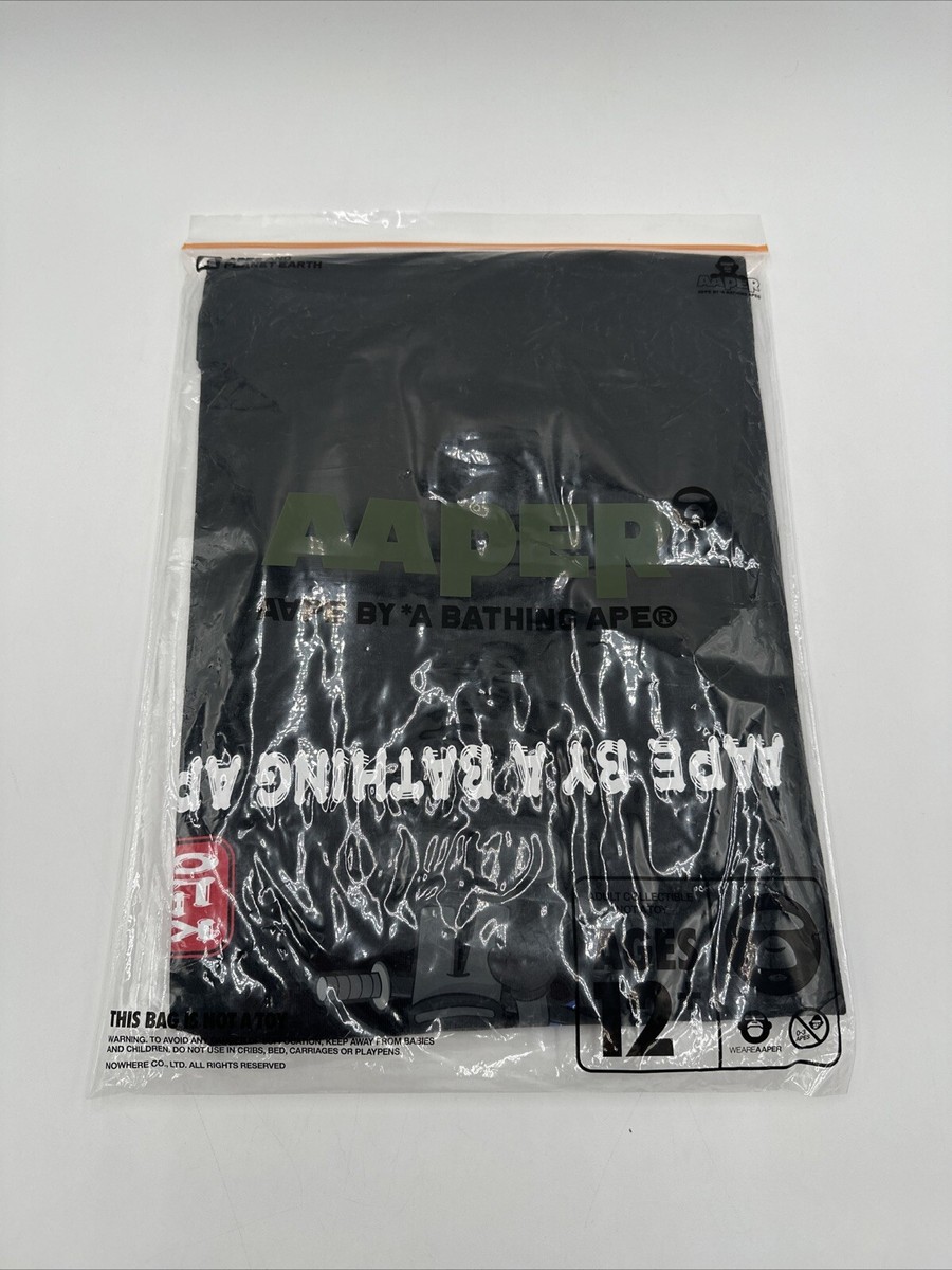 AAPE By A Bathing Ape Apper Osaka Japan Exclusive Tee Black Size