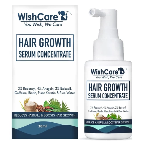 WishCare Hair Growth Serum Concentrate, Hair Growth Serum for Men &amp;amp;amp;amp; Women, 30ml