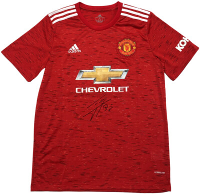 Edison Cavani Signed Autographed Manchester United Adidas Jersey