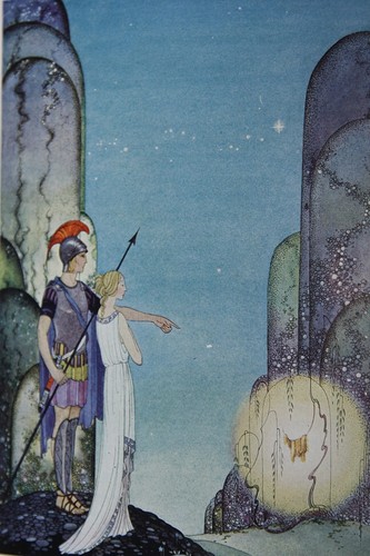 EXRare 1921 1ST VIRGINIA STERRETT Art Nouveau FAIRY TALES - KAY NIELSEN-ESQUE - Foto 10 di 10