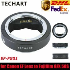 Techart EF-GFX EF-FG01 Lens Adapter For Canon EF Lens to Fuji GFX 50S 50R 100S