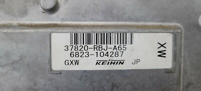 2010 Honda Insight 37820-RBJ-A65 ECM ECU, OEM