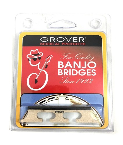 Grover Banjo Bridge - 5 String 5/8 - Compensating Bridge - Picture 2 of 5