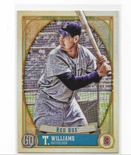 2021 Topps Gypsy Queen Ted Williams Bazooka Back SSP - Boston Red Sox  HOF