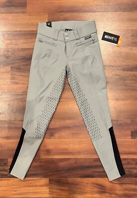 NEW Kerrits Affinity Ice Fill Full Seat Breech XS Lichen