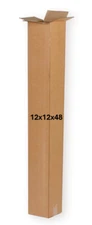 12" x 12" x 48" CARDBOARD BOX - 200 lb - SINGLE BOX - TALL