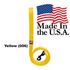 Dog Leash Lead Long Obedience Recall Training Tracker YELLOW USA MADE