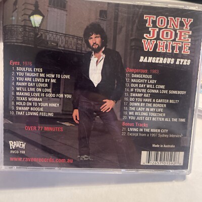 TONY JOE WHITE 3-CD LOT Dangerous Eyes Polk Salad Live Concert The Train I'm On | eBay TONY JOE WHITE 3-CD LOT Dangerous Eyes Polk Salad Live Concert The Train I'm On | eBay