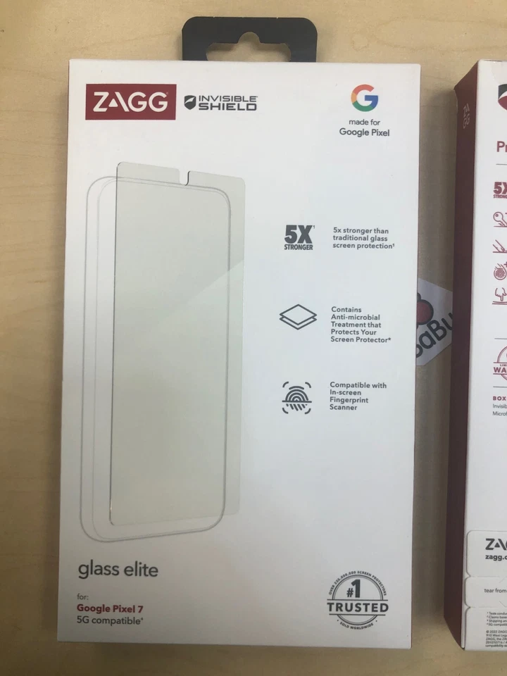 Protetor de tela Zagg Invisible Shield Glass Elite para Google Pixel 7 - Imagem 2 de 3