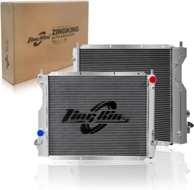 2789 CU2789 RA2789 Full Aluminum 3-Row Race Radiator For FORD MUSTANG ...
