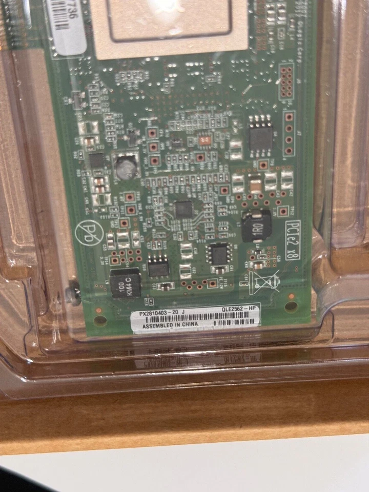 HP QLE2562-HP 489191-001 FC 82Q 8Gb 2-Port PCI-E-2.0x8 Controller PX2810403-20 - Image 2 of 3