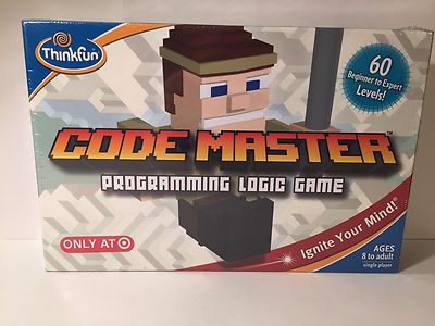 LEARN COMPUTER PROGRAMMING GAME CODE MASTER EDUCATIONAL TOY AGE 8 UP ...