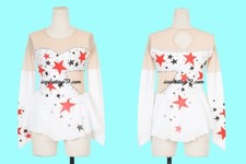 Ice Skating Dress Girls Custom Figure Skating Clother Women Competition White